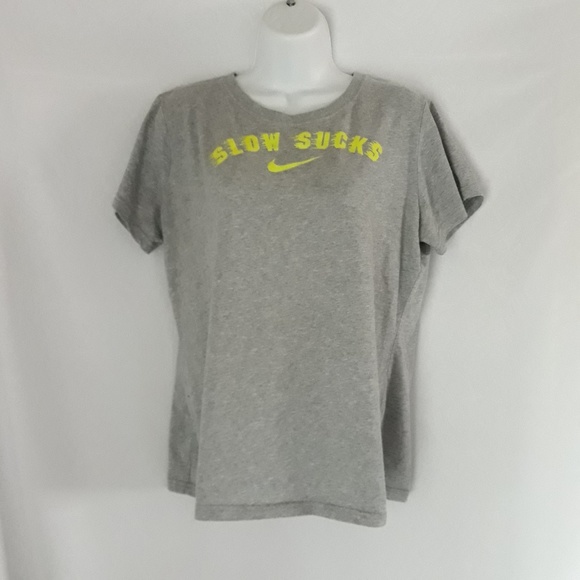 Nike Tops - 5/$15 Nike Dri-Fit Slow Sucks tee